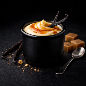 Creme dessert caramel